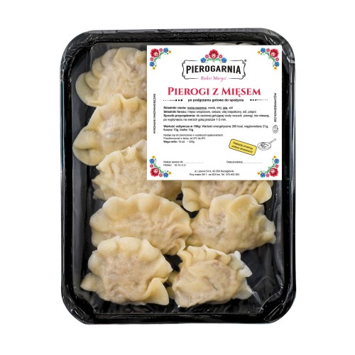 Przejdź do produktu Pierogi z mięsem 10 sztuk